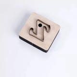 Alphabet Leather Cutting Die Set – 26 Letters for Keychains & Notebook Inlays