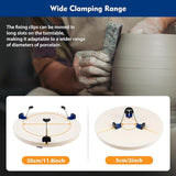 Ceramic machine accessories tools,Portable Pottery Machine Turntable Clamp Pottery, Ceramic Pottery Trimming Turntable Tools Sculpting Clamp Repair Tools for Ceramic Beginners Professionals