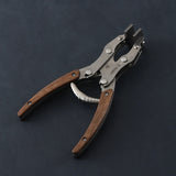Leather Craft Flat Pliers Crafts Accessories Handbag Portable Steel Handmade Cutting Side Snips Reusable Parallel Plier Hand Pliers