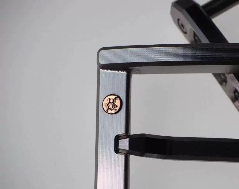 Sui Japanese Stainless Steel /Titanium Pin Buckle, 316L CNC