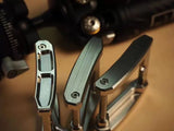 Sui Japanese Stainless Steel /Titanium Pin Buckle, 316L CNC