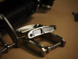 'Sui' Japanese Stainless Steel /Titanium Pin Buckle, 316L CNC