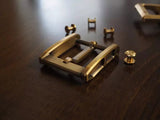 'Sui' Japanese Style Brass Belt Buckle,40.5mm, CNC