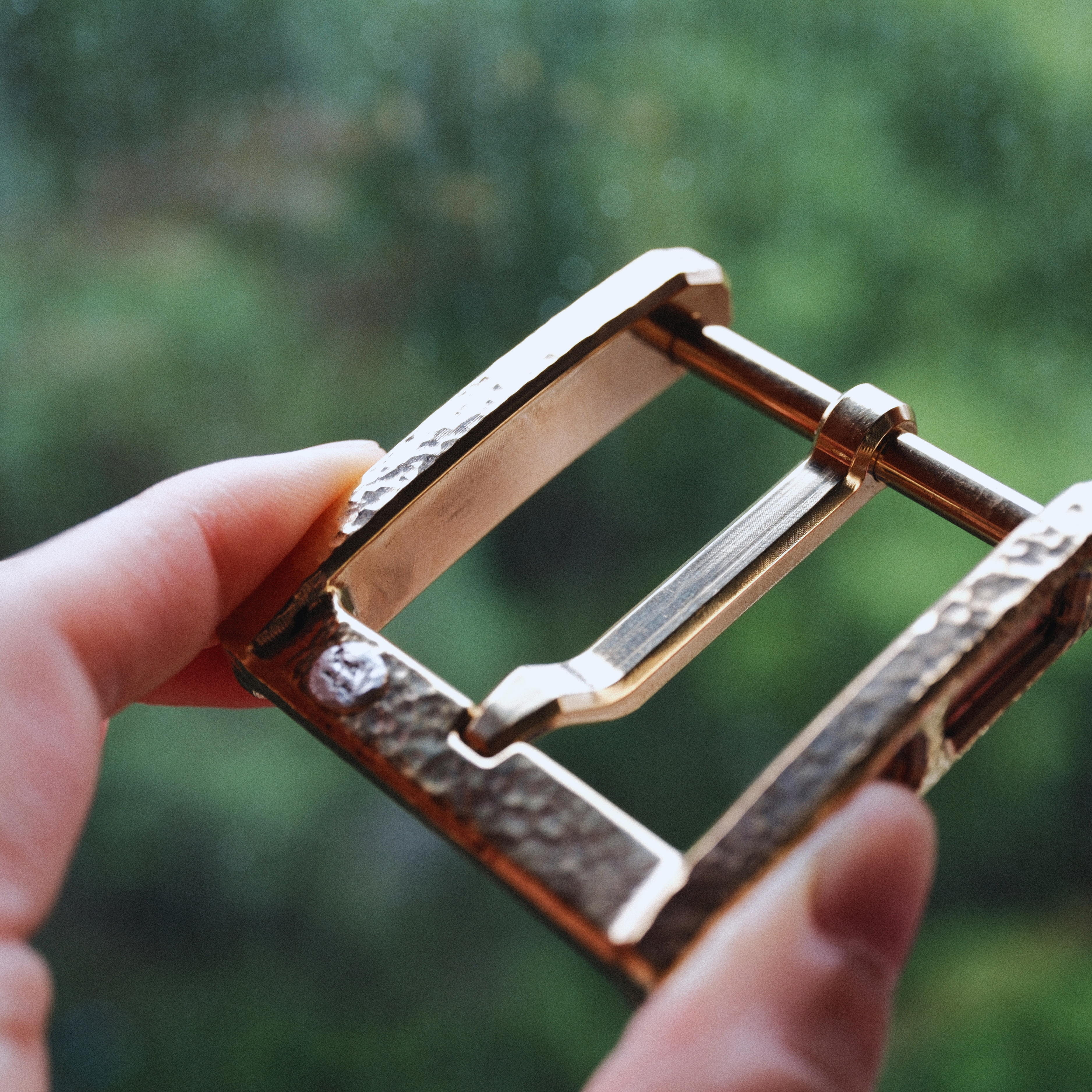 'Sui' Japanese Style Brass Belt Buckle,40.5mm, CNC