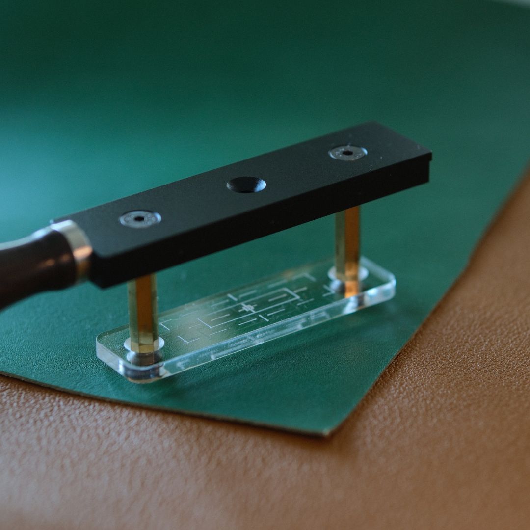 This transparent acrylic holder is perfect for previewing and aligning your design before the final embossing. For example, if you're customizing a product with your client's name, you can use this clear holder to show them exactly where the text or design will appear. This preview helps ensure everyone is on the same page, saving communication time and enhancing accuracy. Once the placement is approved, you can switch to Holder Type 2 for the final embossing, making the entire process smooth and efficient.