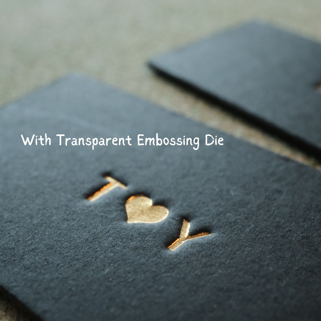 Transparent Embossing Die for Maxita Hot Foil Stamping