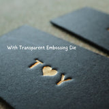 Transparent Embossing Die for Maxita Hot Foil Stamping