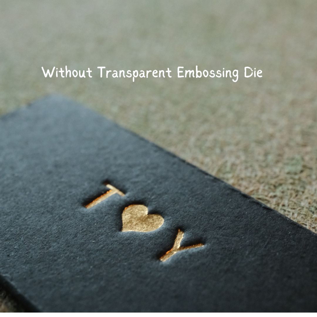 Transparent Embossing Die for Maxita Hot Foil Stamping