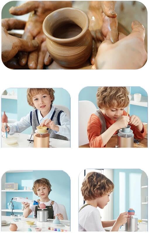 Children's/Beginners Miniature Pottery Wheel Set