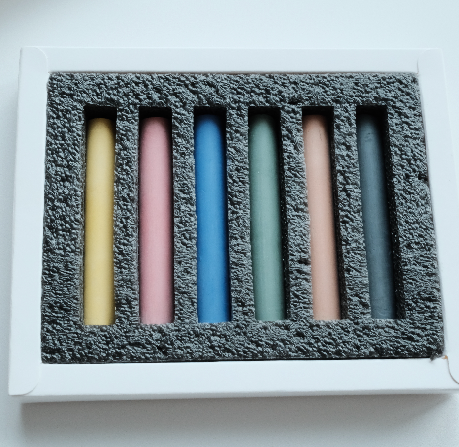 Underglaze Chalk Crayons Set-6 Pieces