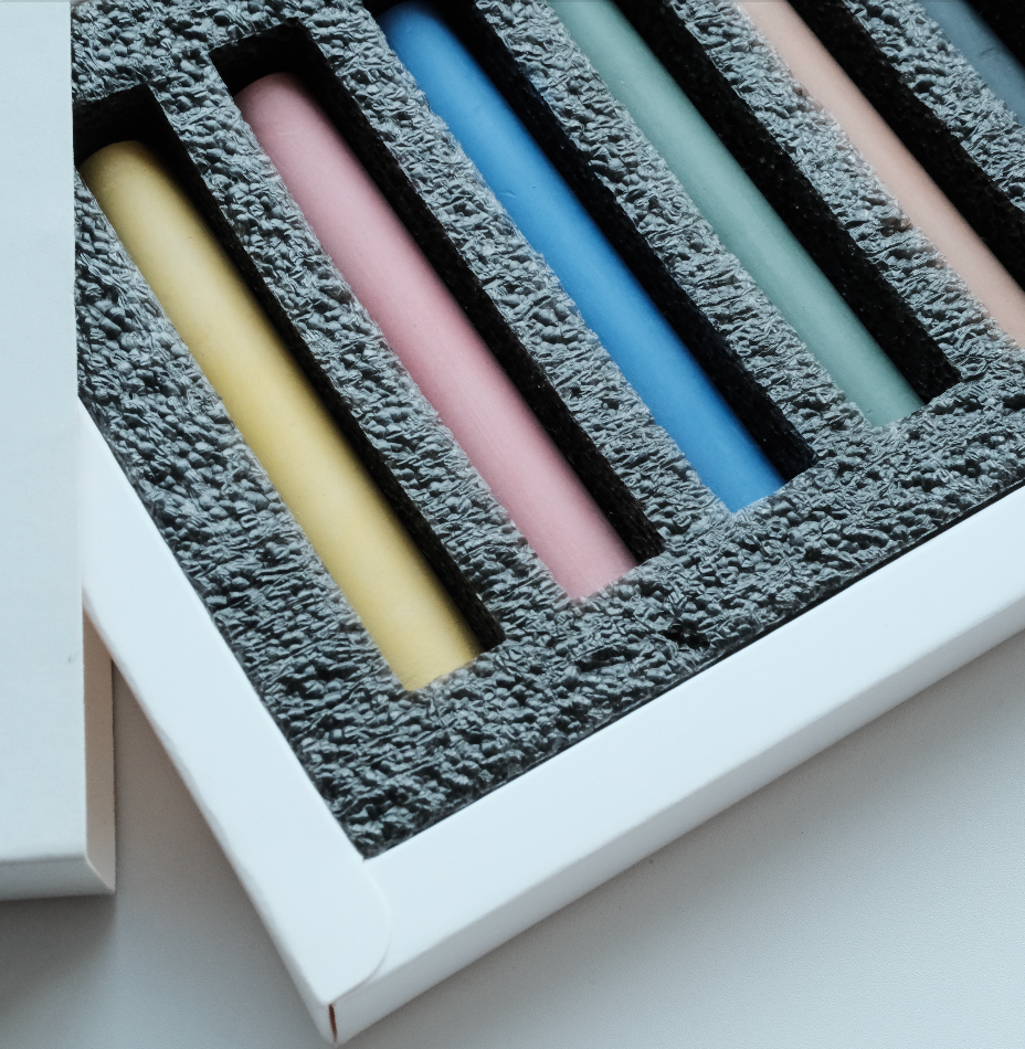 Underglaze Chalk Crayons Set-6 Pieces