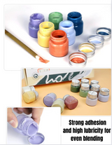 Underglaze Set, 12 Colors, Watercolor/ DIY Glaze