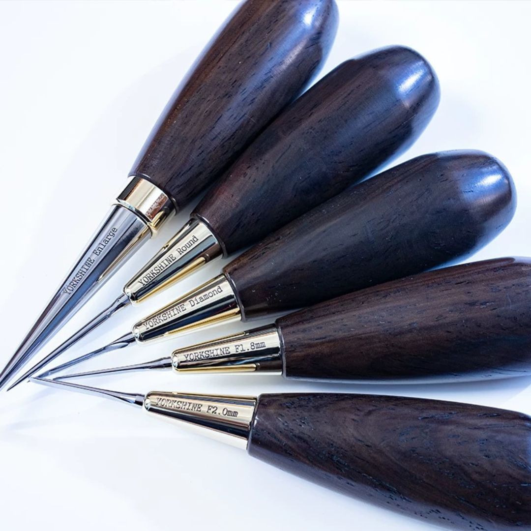 Upgraded YORKSHINE Awl (French, Round, Diamond, Hole Expansion Awl)