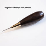 Discover the YORKSHINE Leather Awl Set, designed for leatherworkers who prefer direct control and comfort. Made with durable DC53 and 440C steel, it’s perfect for precise stitching, hole punching, and hardware installation. Upgrade your crafting experience—get yours today!