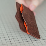 Wave Leather Card Holder Cutting Die