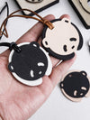 charming Panda Pendant Leathercraft Cutting Die