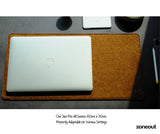 Unique Colorful Felt & Leather Desk Mat