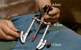 Adjustable Shoemaker Upper Shaping Clamp - Ideal for Handmade Chelsea Boots and High-Tops