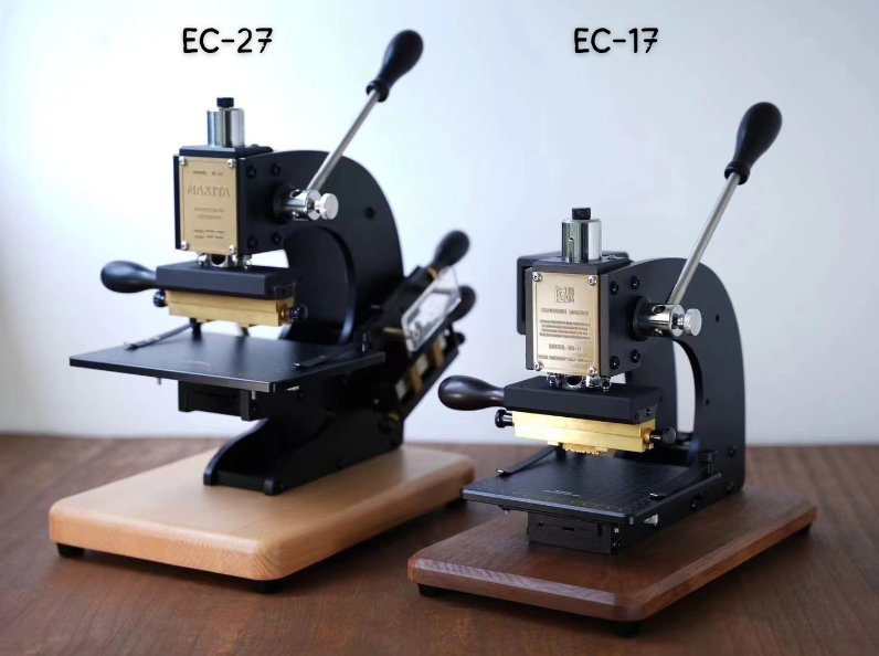 Maxita Hot Foil Stamping Machines: EC-17 vs. EC-27 and Holder Type Comparisons