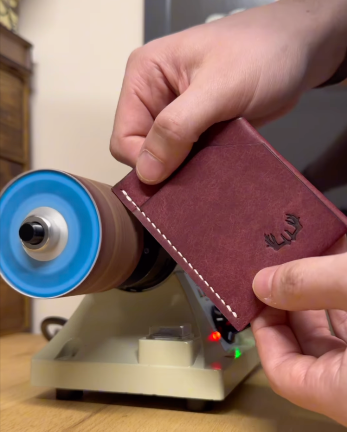 Trusted by Elkwood Leather, our burnishing machine, flat pliers, and mallet deliver the performance professionals rely on. Explore premium leatherworking tools with global shipping and expert support.