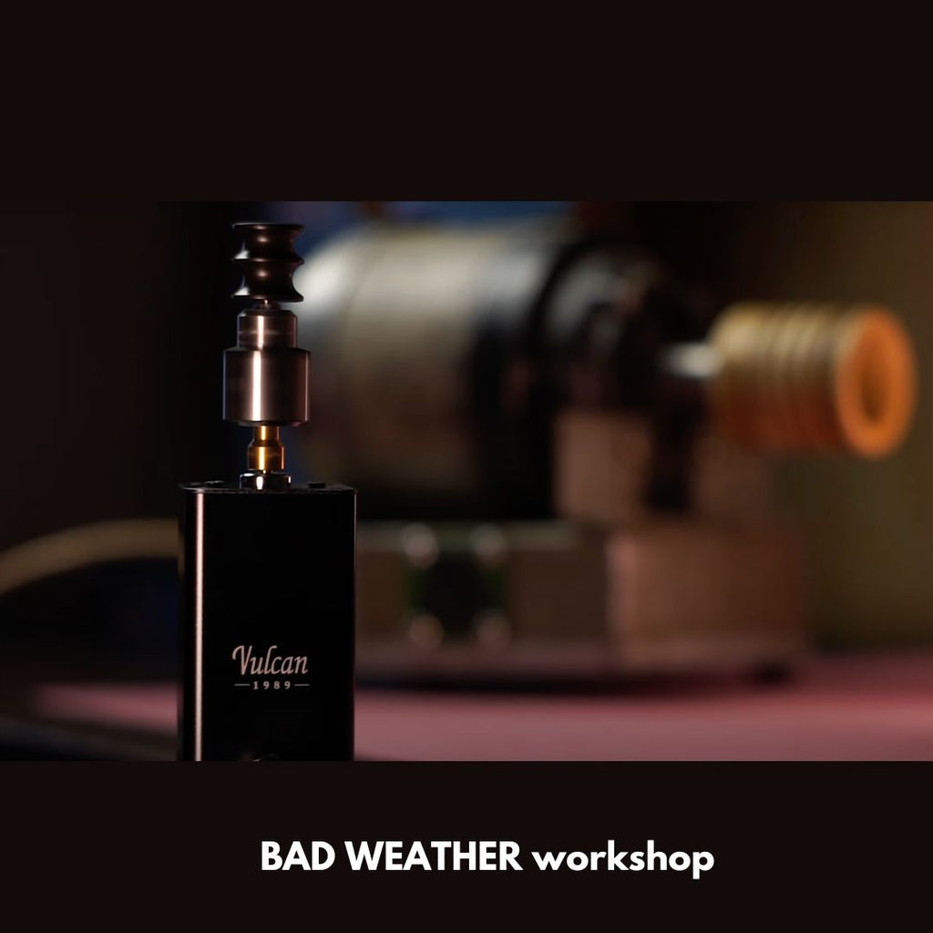 Discover the Art of Leathercraft with BAD WEATHER workshop and the Vulcan Edge Burnisher