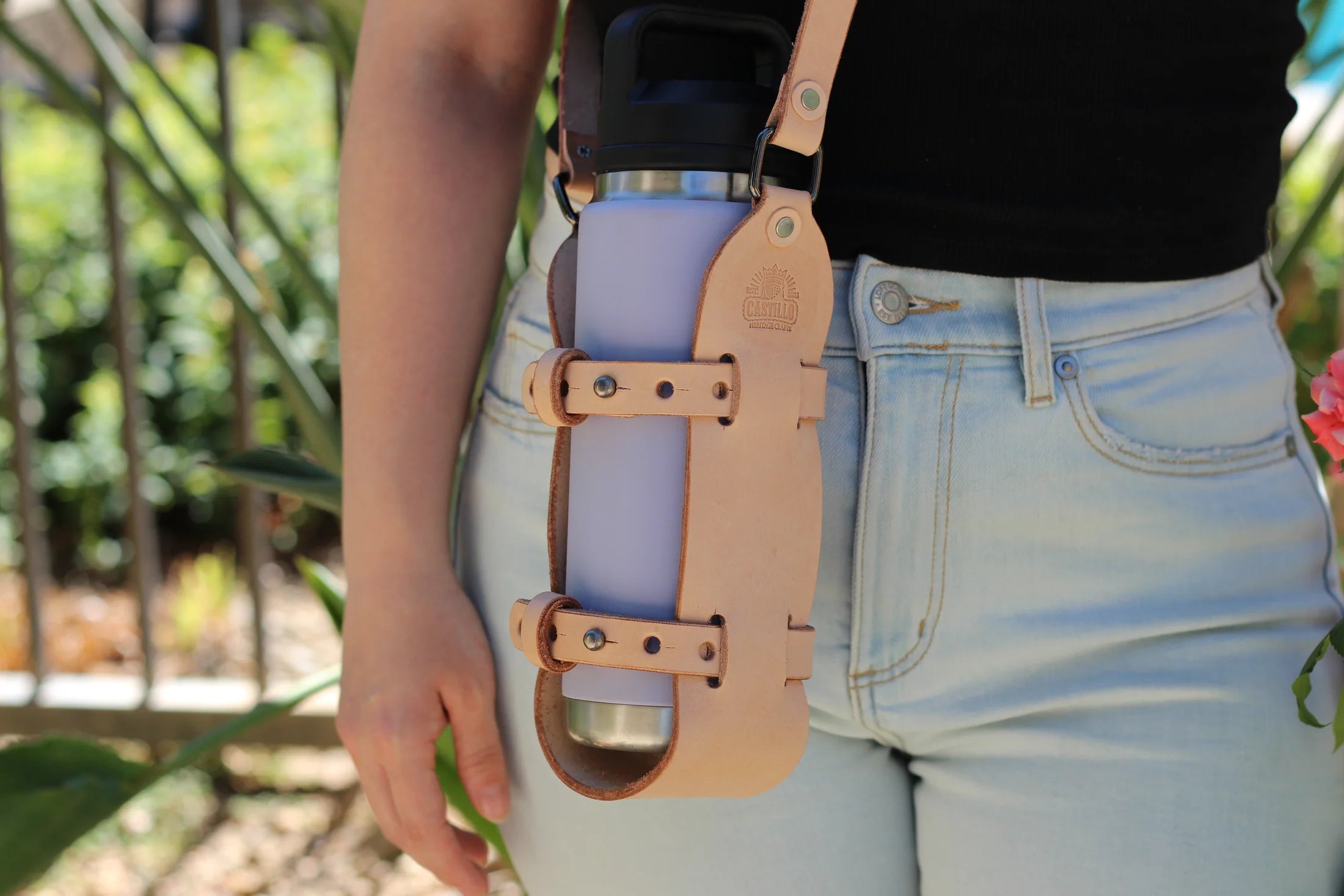 Craft Your Summer Water Bottle Sling