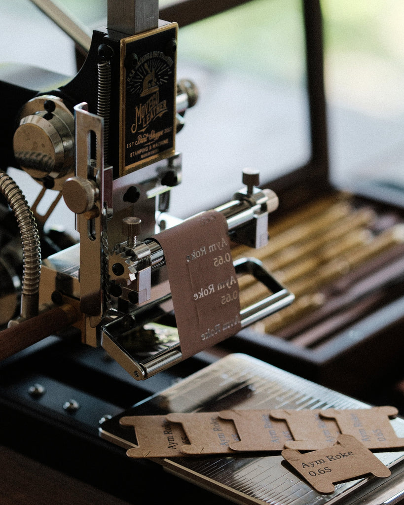 Best Hot Foil Stamping Setup for Leathercraft: Machines, Movable Type, and Why the Right Supplier Matters