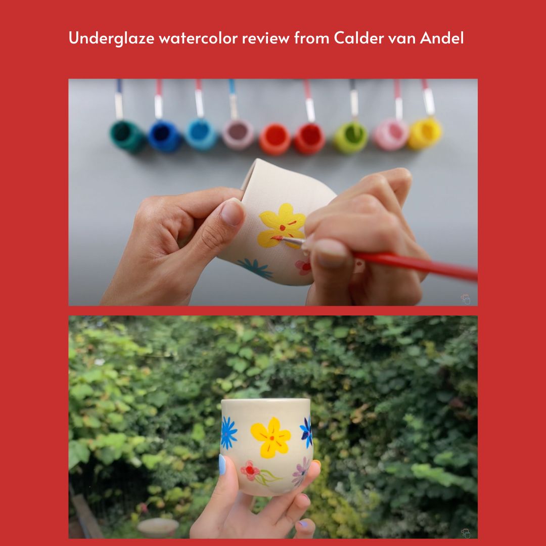 Discovering Artistry: Calder van Andel and Our Underglaze Products