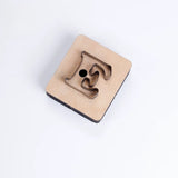 Alphabet Leather Cutting Die Set – 26 Letters for Keychains & Notebook Inlays