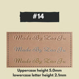 Maxita Leathercraft Hot Foil Stamping Letter Set – Type Stamps for Foil Machines