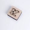 Alphabet Leather Cutting Die Set – 26 Letters for Keychains & Notebook Inlays