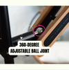 360-Degree Rotation: Easily rotate the jaws for perfect stitching alignment, saving time and improving precision.