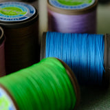 Amy Roke 0.45mm Polyester Waxed Thread – 210m Spool, Burnable, for Leathercraft