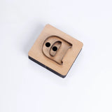 Alphabet Leather Cutting Die Set – 26 Letters for Keychains & Notebook Inlays