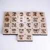 Create personalized leathercraft with this 26-letter alphabet cutting die set. Made from premium Japanese steel, it’s sharp, durable, and easy to use for keychains, notebook inlays, charms, and more. Perfect for hobbyists and pros—get yours today!