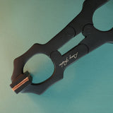 Amy Roke Flat-Jaw Leathercraft Pliers offer precise clamping for hand-stitching and edge work. Made from heat-treated alloy steel for durability and a firm grip. Includes a BIRENA calfskin handle wrap for added comfort. Perfect for leatherworkers. Get yours today!