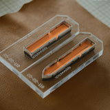 This cutting die is specially designed for crafting leather straps for Apple Watch, compatible with 38mm to 44mm watch sizes. It offers three different styles to choose from: a classic single loop, an elegant double wrap design, and a creative bracelet-style option. Unlike traditional wooden dies, this tool uses high-quality Japanese blades, ensuring precise, clean cuts and sharp edges that maintain their quality over time.