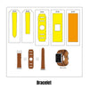 Apple Watch Leather Strap Acrylic Japanese Blade Cutting Die - Multiple Styles & Sizes