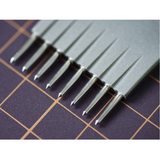 BEWAIS Hollow Pricking Iron offers sharp, precise punching for hand-stitched leathercraft. Made from Hitachi stainless steel, CNC-machined for accuracy, with a hollow design for better balance and grip. Rust-resistant and built to last. Perfect for leather artisans. Get yours today!