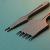 BEWAIS Hollow Pricking Iron – Precision Leather Stitching Chisel