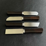 BOWEN M390 Japanese Leathercraft Knife – Precision Thin Cutting, Beveling, Slanted Edges & Decorative Grooving Tool, Ultra-Sharp M390 Steel
