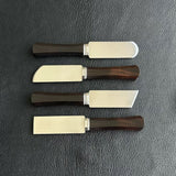Experience precision with the BOWEN M390 Leathercraft Knife. Made from high-performance M390 steel for superior edge retention, corrosion resistance, and durability. Perfect for fine cutting, beveling, and detailed grooving. With an ergonomic purple sandalwood handle and refined steel guard, it's a must-have for serious leatherworkers. Order now!