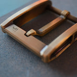 "Sui" Japanese Style Brass Belt Buckle,40.5mm, CNC