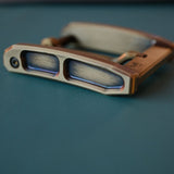 "Sui" Japanese Style Brass Belt Buckle,40.5mm, CNC