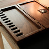 Black Walnut Organizer Box for Punches & Pricking Irons (11-Slot)