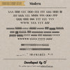 A CÍ-developed hot foil stamping type set for leathercraft, branding, and personalised studio work. Each set includes 307 individual type stamps with uppercase letters, lowercase letters, numbers, symbols, punctuation, and spaces, plus a black walnut storage box. Compatible with Maxita Holder No. 1, No. 2, and No. 3. Custom fonts and heights are available by email.