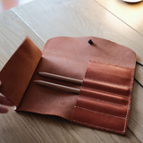 Pencil Roll Leather Cutting Die with Stitching Holes | Japanese Steel Blade | Customisable