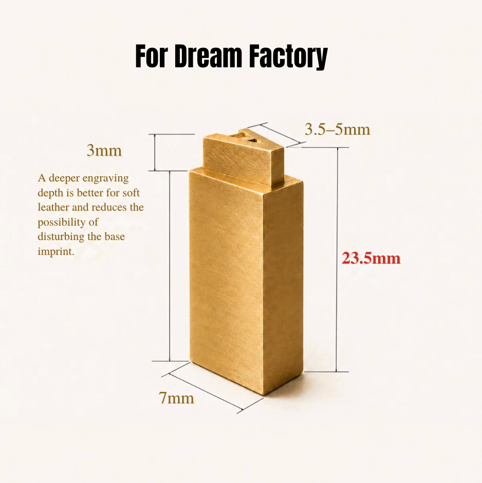 CÍ Deluxe Fine Brass Type Kit With Premium Walnut Box | A Height 3.5–5mm | Compatible With Maxita, Movego, Kingsley & Dream Factory Machines |