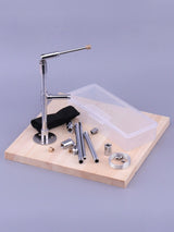 Clay Sculpture Stand, Wooden Base+Box Set