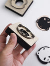 Create adorable panda-shaped pendants with our Panda Pendant Leathercraft Cutting Die.